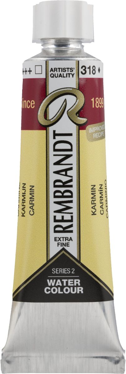 Rembrandt Water Colour Tube 10ml | Carmine (318)